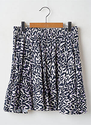 Jupe mi-longue tissage popeline noir ONLY fille