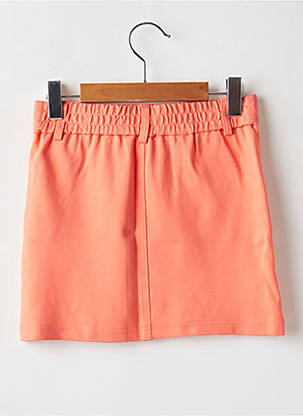 Jupe mi-longue coupe trapèze orange KIDS ONLY fille
