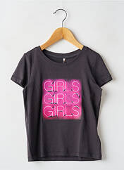 T-shirt gris KIDS ONLY pour fille seconde vue