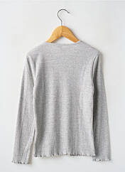 T-shirt gris ONLY pour fille seconde vue