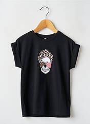 T-shirt noir KIDS ONLY pour fille seconde vue