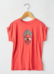 T-shirt rouge KIDS ONLY pour fille seconde vue