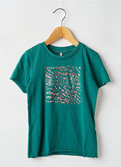 T-shirt vert ONLY pour fille seconde vue