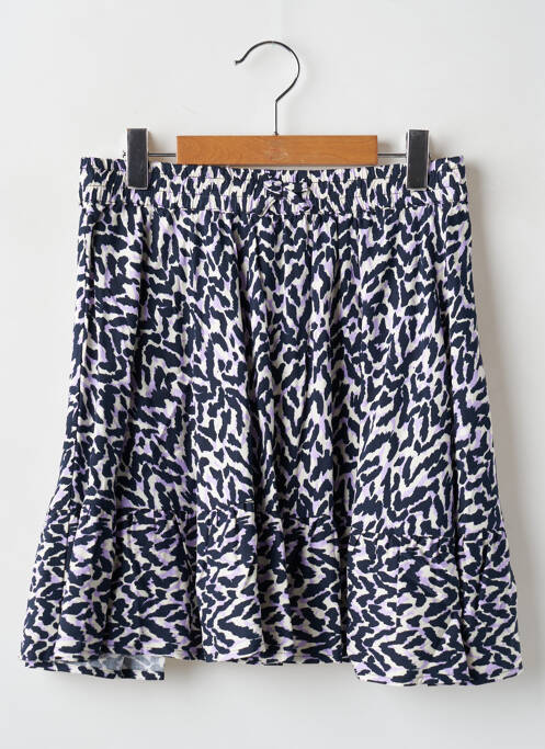 Jupe mi-longue tissage popeline noir ONLY fille