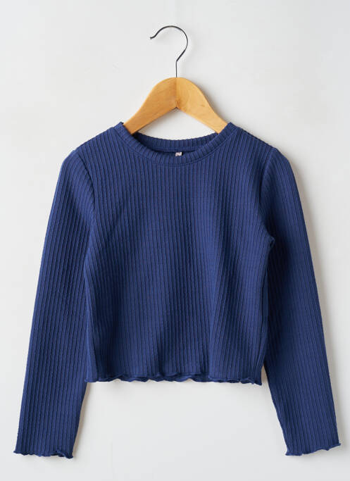 Top bleu ONLY pour fille