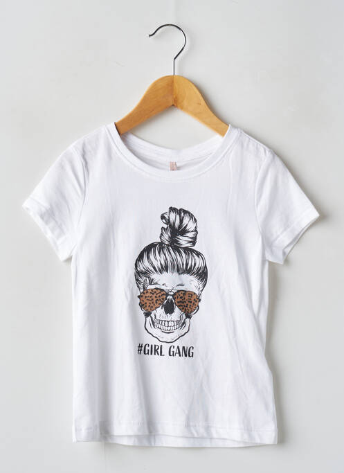 T-shirt blanc KIDS ONLY pour fille