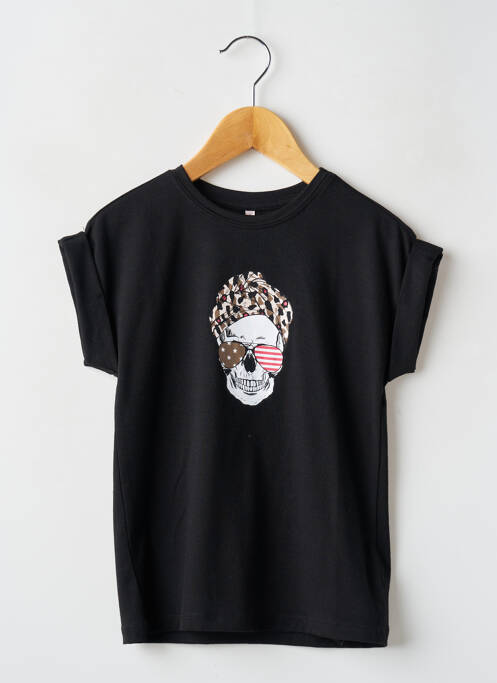 T-shirt noir KIDS ONLY pour fille