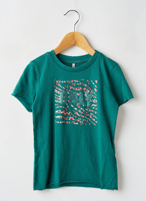 T-shirt vert ONLY pour fille