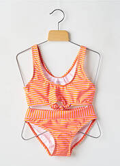 Maillot de bain 2 pièces orange NAME IT pour fille seconde vue