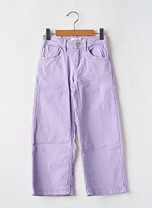 Pantalon flare poches violet NAME IT fille