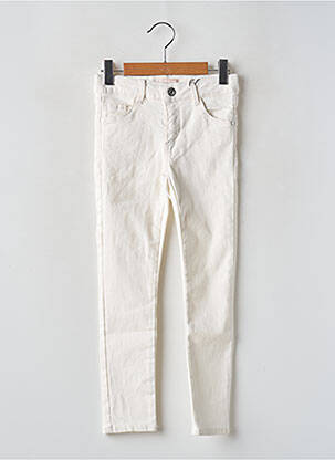 Pantalon slim blanc KIDS ONLY pour fille