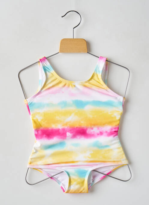 Maillot de bain 1 pièce imprimé fantaisie jaune NAME IT fille