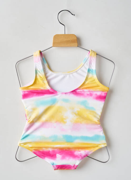 Maillot de bain 1 pièce imprimé fantaisie jaune NAME IT fille