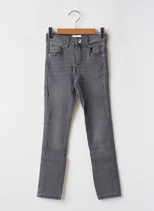 Jeans skinny gris KIDS ONLY pour fille