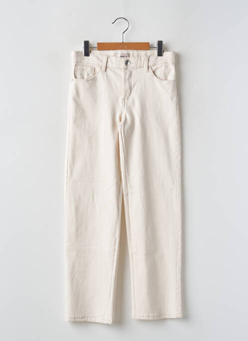 Pantalon droit beige ONLY pour fille