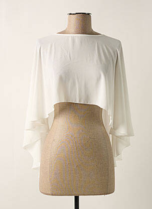 Poncho blanc RELISH femme
