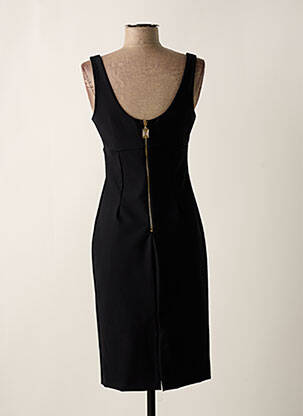 Robe mi-longue sans manche sans manche noir RELISH femme