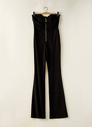 Combi-pantalon tissage crêpe sans manche noir RELISH femme