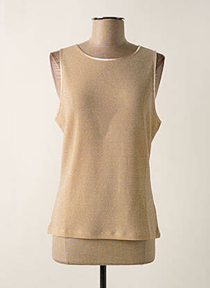 Top beige FRACOMINA pour femme