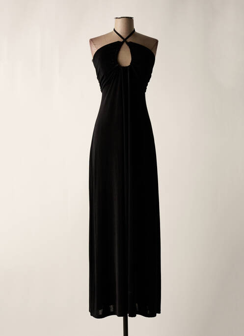 Robe longue noir RELISH pour femme