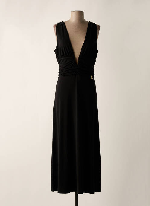 Robe longue noir RELISH pour femme