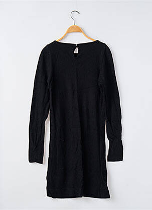 Robe pull coupe cintrée manches longues noir SANS MARQUE femme