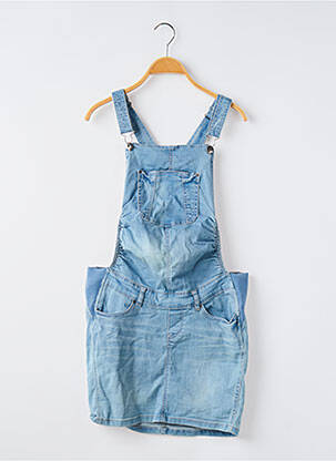 Jupe maternité coupe cintrée bleu LA HALLE femme