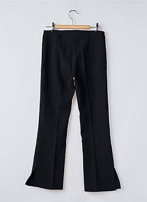 Pantalon 7/8 stretch taille normale noir SANS MARQUE femme