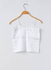 Top blanc SANS MARQUE pour fille seconde vue