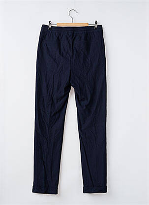 Pantalon slim fermeture zippée sous rabat avec crochet taille normale bleu TOMMY HILFIGER homme