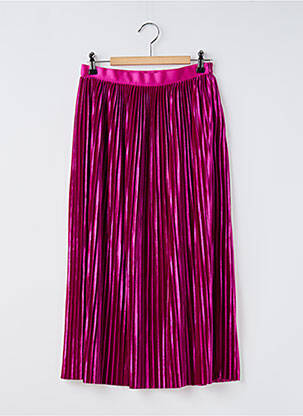Jupe longue taille haute rose ZARA femme