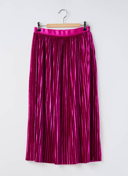 Jupe longue taille haute rose ZARA femme