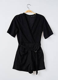 Combishort poches manches courtes noir ZARA femme