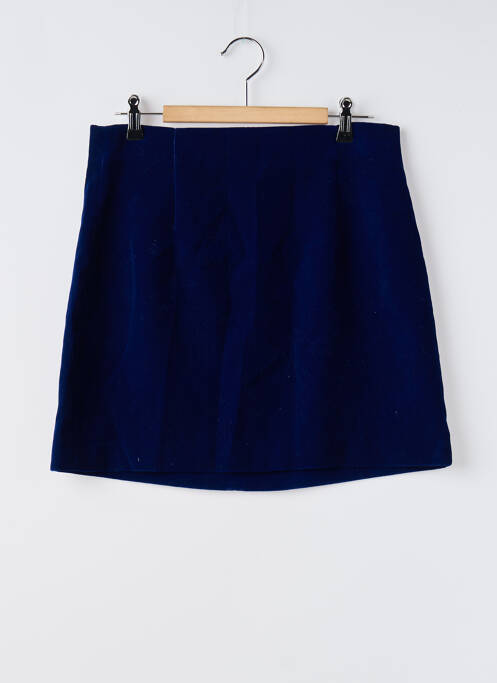 Jupe courte bleu ZARA pour femme