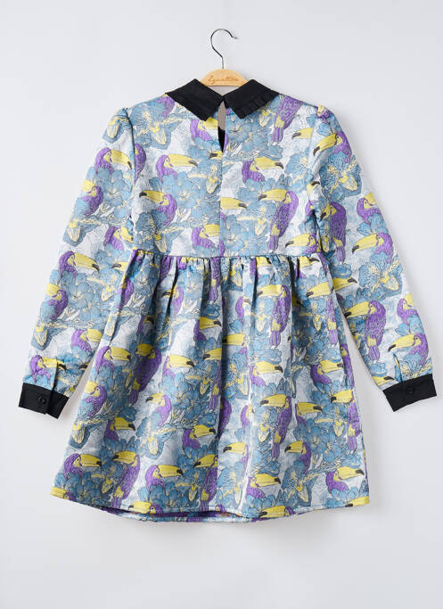 Robe courte bleu LES PETITES CHAUDIÈRES pour femme