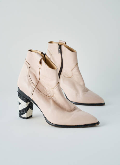 Bottines/Boots rose TANYA HEATH pour femme