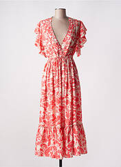 Robe longue orange SCORZZO pour femme seconde vue