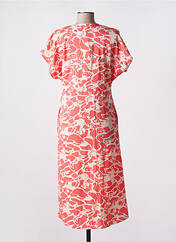 Robe mi-longue orange SCORZZO pour femme seconde vue