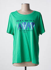 T-shirt vert CECIL pour femme seconde vue