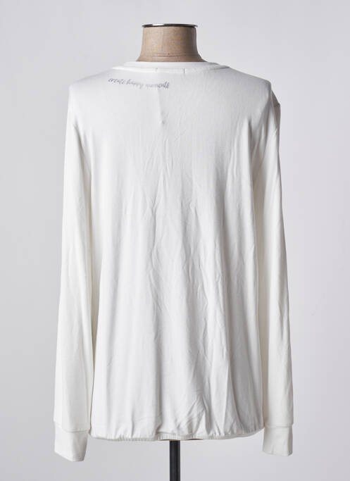 T-shirt beige CECIL pour femme