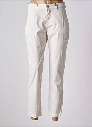 Pantalon 7/8 stretch taille normale beige ANGELS femme