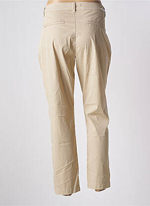 Pantalon 7/8 stretch taille normale beige fonce ANGELS femme