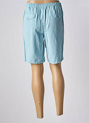 Bermuda taille élastique taille normale bleu LCDN femme