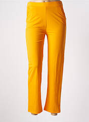 Pantalon 7/8 orange SCORZZO pour femme seconde vue