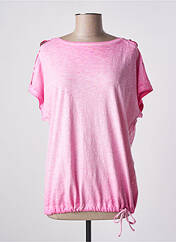 T-shirt rose CECIL pour femme seconde vue