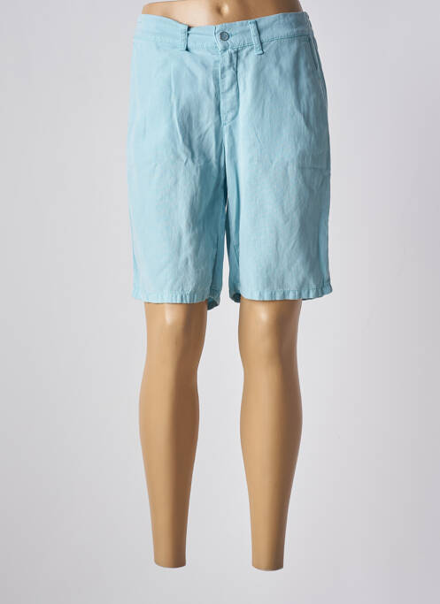 Bermuda taille élastique taille normale bleu LCDN femme