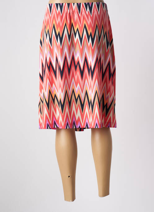 Jupe mi-longue rose BETTY BARCLAY pour femme