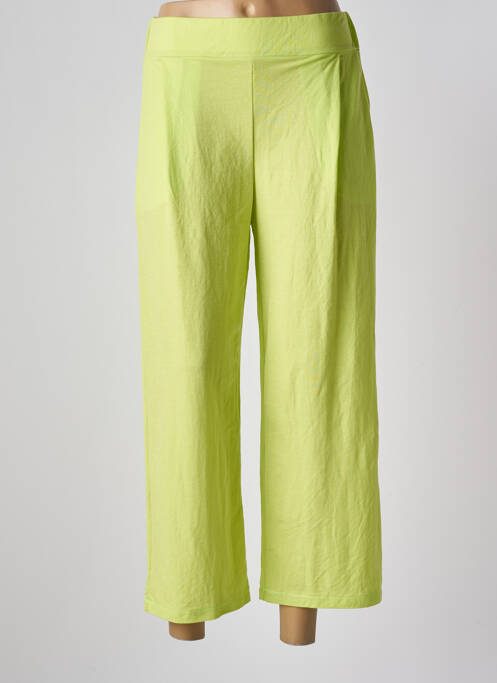 Pantalon 7/8 vert SCORZZO pour femme
