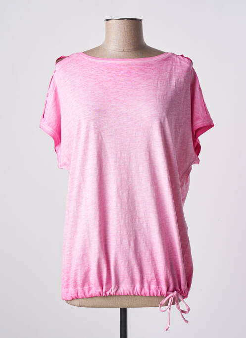 T-shirt rose CECIL pour femme