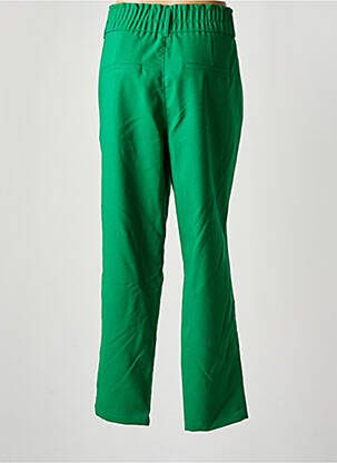 Pantalon droit taille élastique vert STREET ONE femme